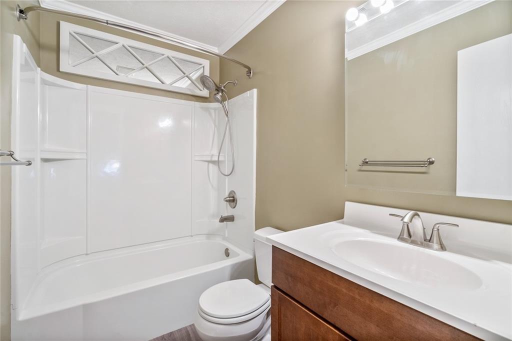 2003 Timber Trail Imperial, PA 15126 - Photo 16 of 18 a bathroom with a sink a toilet and shower