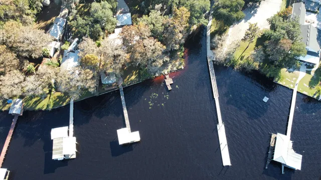 a view of a sign on the side of the road
