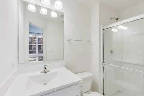 a bathroom with a sink and a toilet