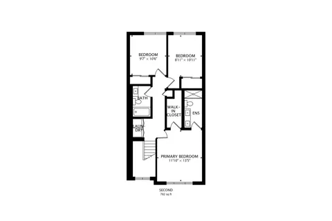 a picture of a floor plan