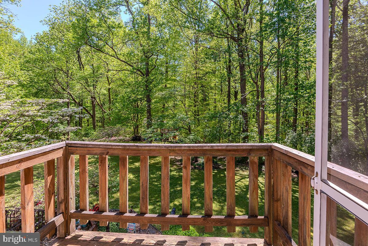 213 King James Road Upper Marlboro, MD 20774 - Photo 18 of 41 The view from the balcony in the primary bedroom!