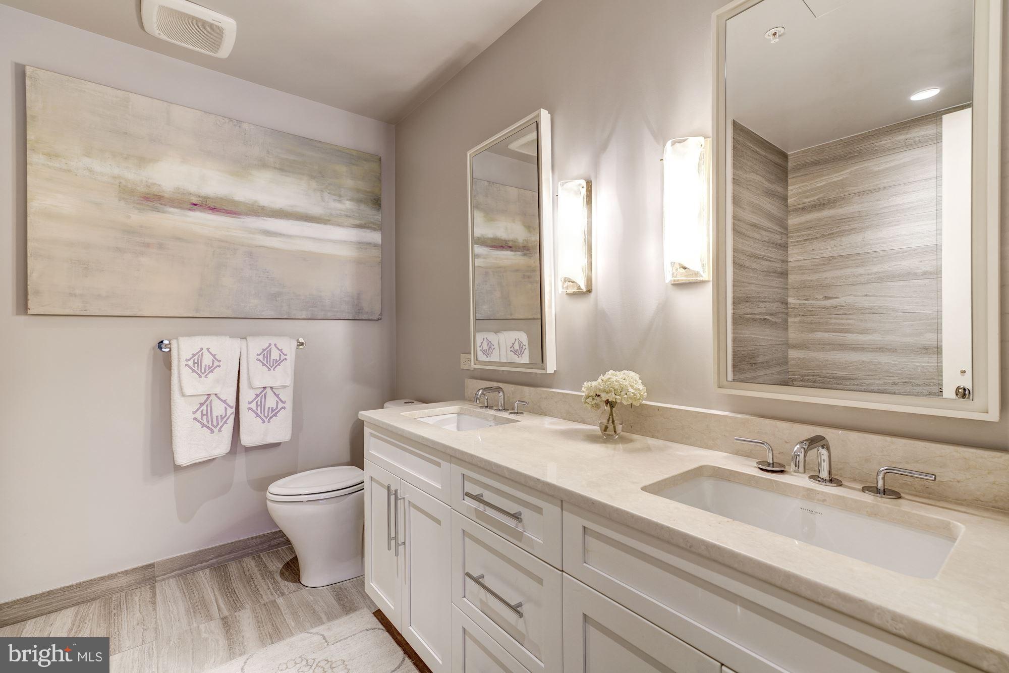 3052 R Street Northwest, Unit 102 Washington, DC 20007 - Photo 12 of 18 Master Bath