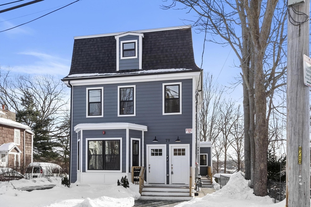 79 Maple Street, Unit 3 Boston, MA 02136 - Photo 12 of 13 a front view of a house with street