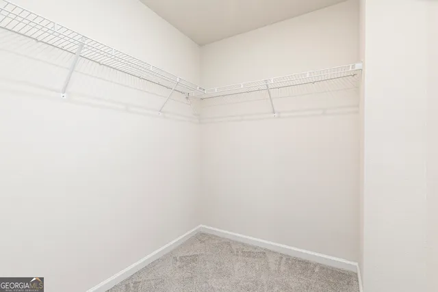 a room that has a fan in it