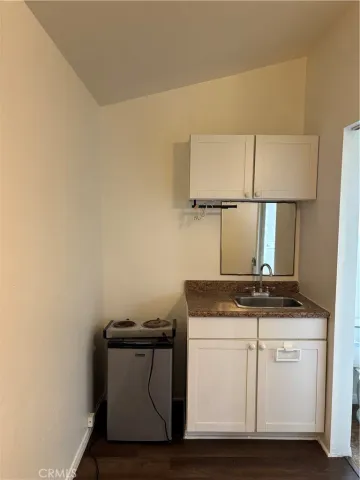 a room with storage and utility