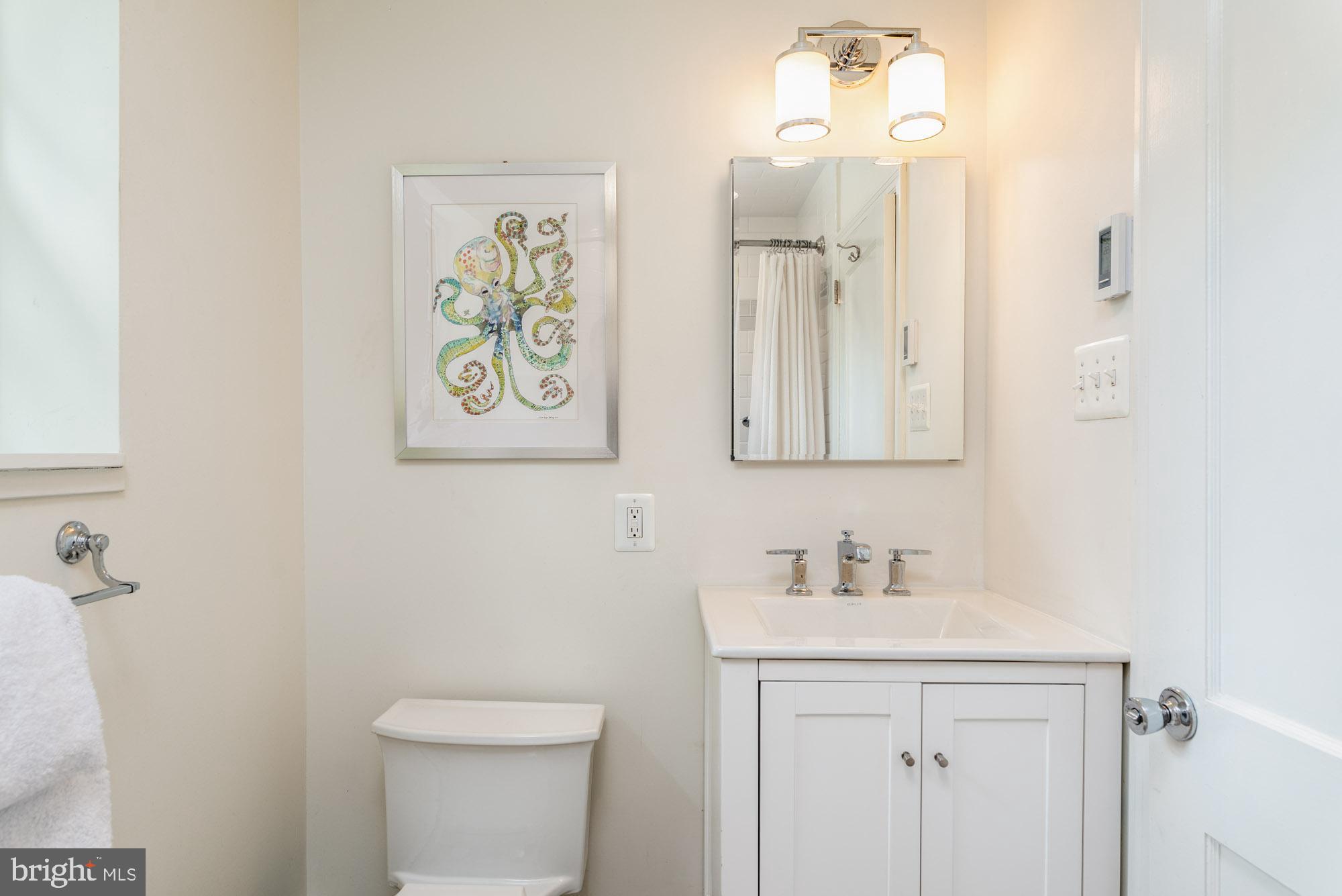 41 Meade Road Ambler, PA 19002 - Photo 28 of 42 Full Hall Bathroom w/Radiant Heated Floors