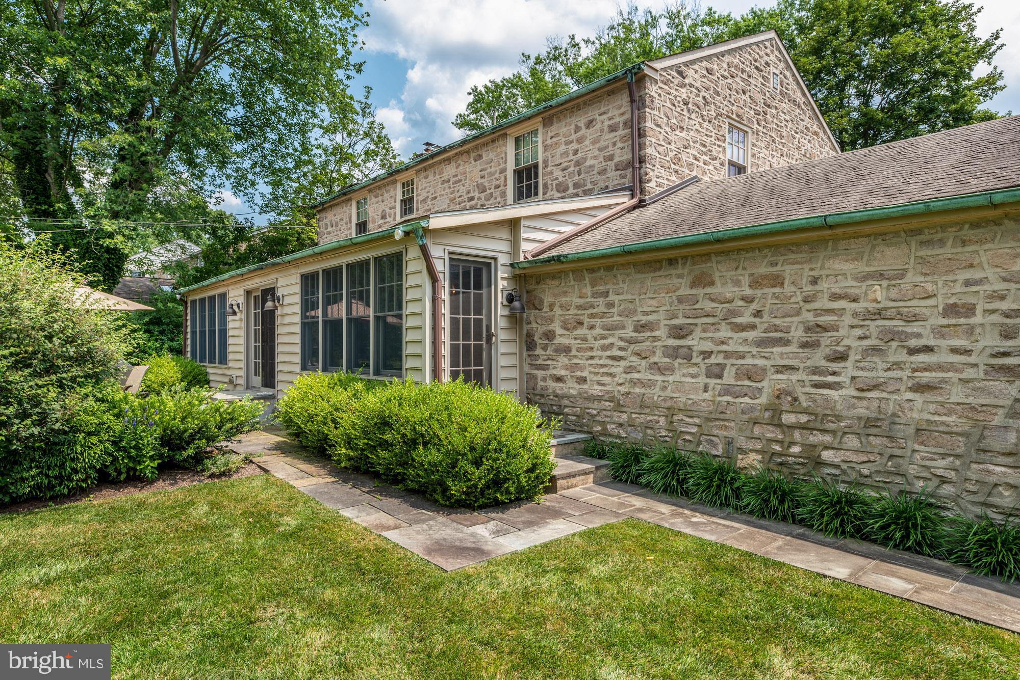 41 Meade Road Ambler, PA 19002 - Photo 34 of 42 Rear Yard and Walkway to Patio