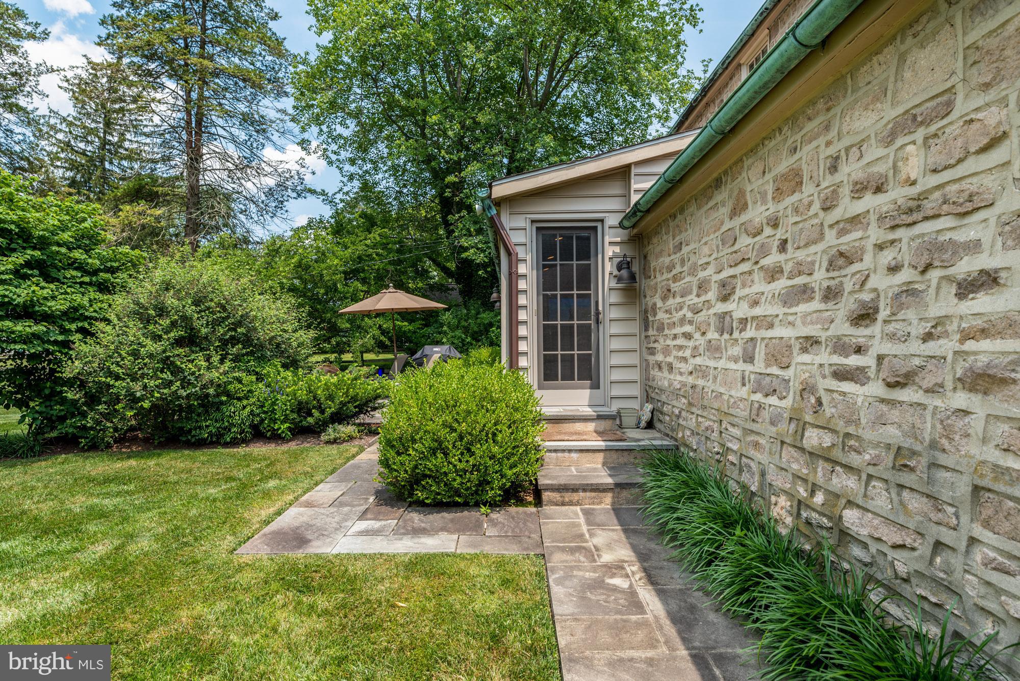 41 Meade Road Ambler, PA 19002 - Photo 35 of 42 Rear Yard and Walkway to Patio