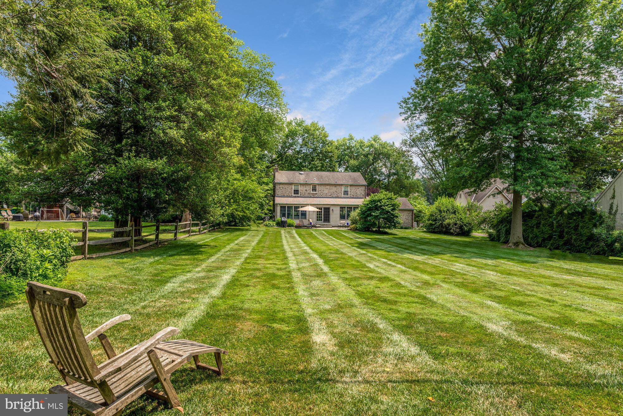 41 Meade Road Ambler, PA 19002 - Photo 36 of 42 Expansive Rear Yard