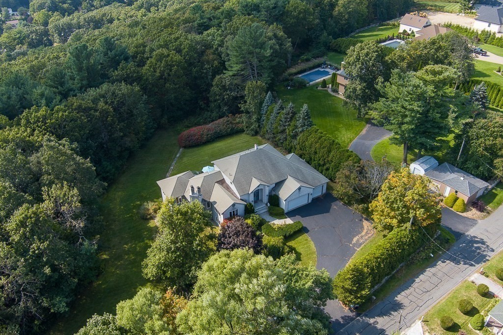 118 Upper Gore Road Webster, MA 01570 - Photo 8 of 38 an aerial view of a house with a yard