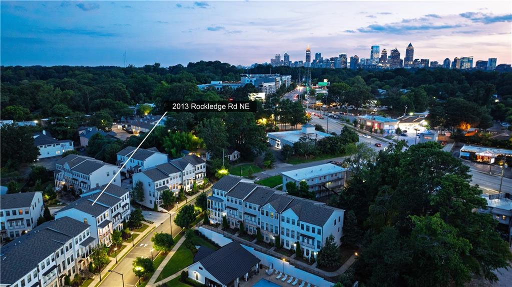 2013 Rockledge Road Northeast Atlanta, GA 30324 - Photo 3 of 50 a view of city and ocean