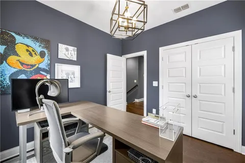 a room with window and wooden floor