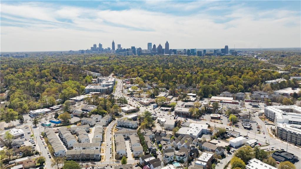 2013 Rockledge Road Northeast Atlanta, GA 30324 - Photo 46 of 50 an aerial view of a city