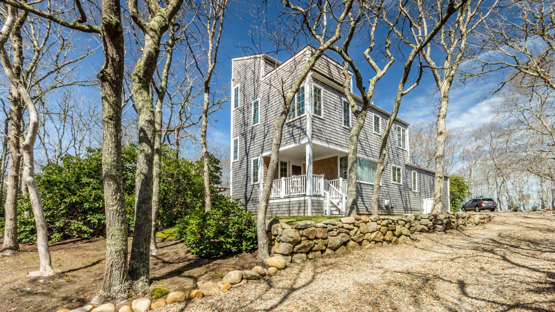 37 Edgartown Meadows Road Edgartown, MA 02539 - Photo 2 of 38 a view of a building with a yard