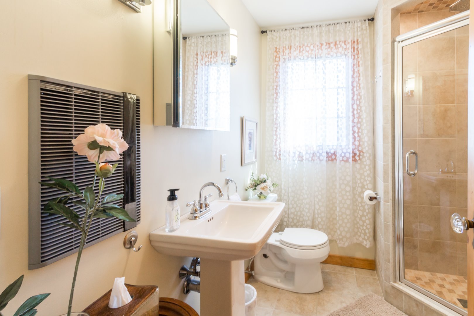 37 Edgartown Meadows Road Edgartown, MA 02539 - Photo 29 of 38 a bathroom with a sink toilet and shower