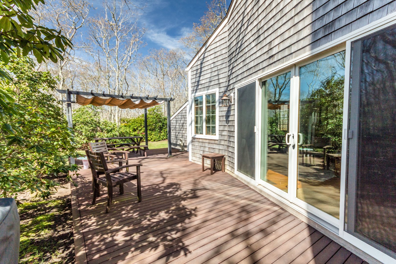 37 Edgartown Meadows Road Edgartown, MA 02539 - Photo 8 of 38 a outdoor space with furniture