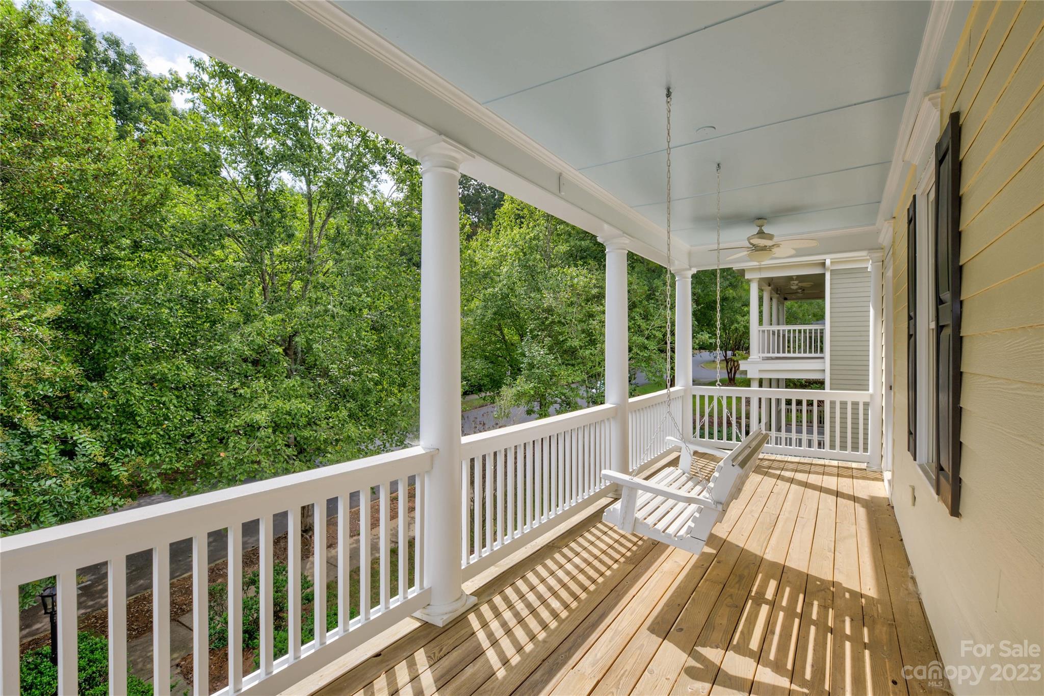 357 Elis Way Fort Mill, SC 29708 - Photo 27 of 48 a view of balcony with wooden floor