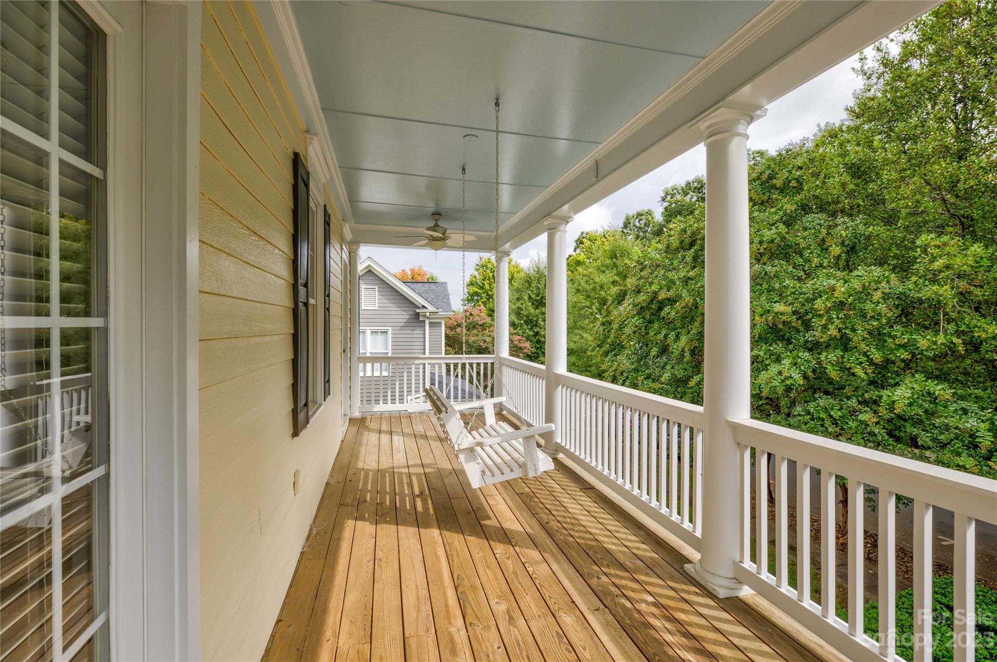 357 Elis Way Fort Mill, SC 29708 - Photo 39 of 48 a view of balcony with wooden floor