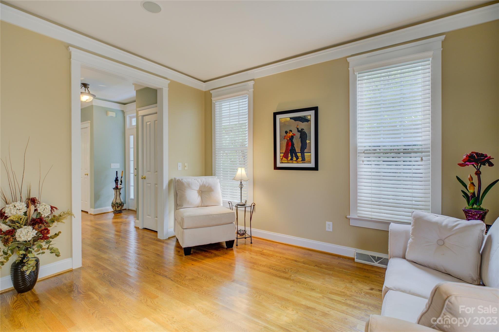 357 Elis Way Fort Mill, SC 29708 - Photo 9 of 48 a living room with furniture and wooden floor