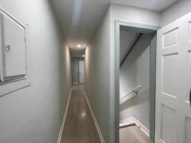 a view of a hallway