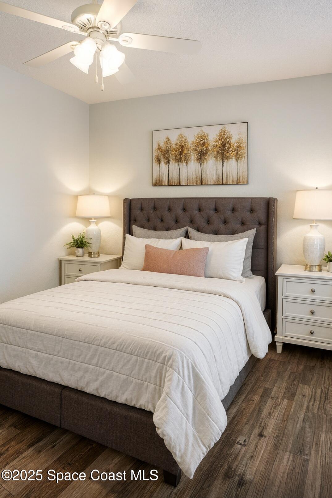 119 Roosevelt Avenue, Unit 119B Cocoa Beach, FL 32931 - Photo 12 of 19 Bedroom Virtually Staged