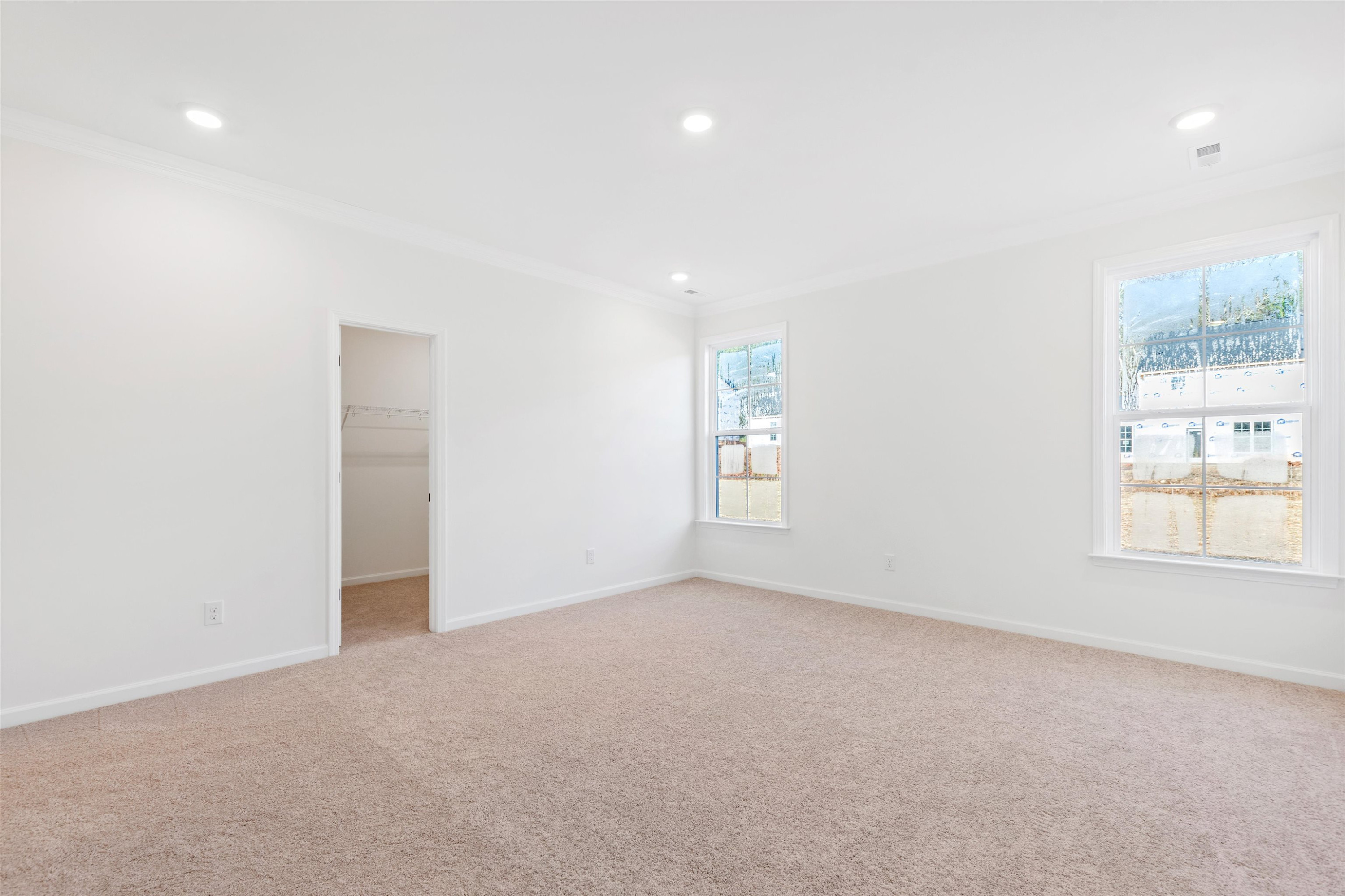 45 Cutshaw Road Youngsville, NC 27596 - Photo 28 of 49 an empty room with windows