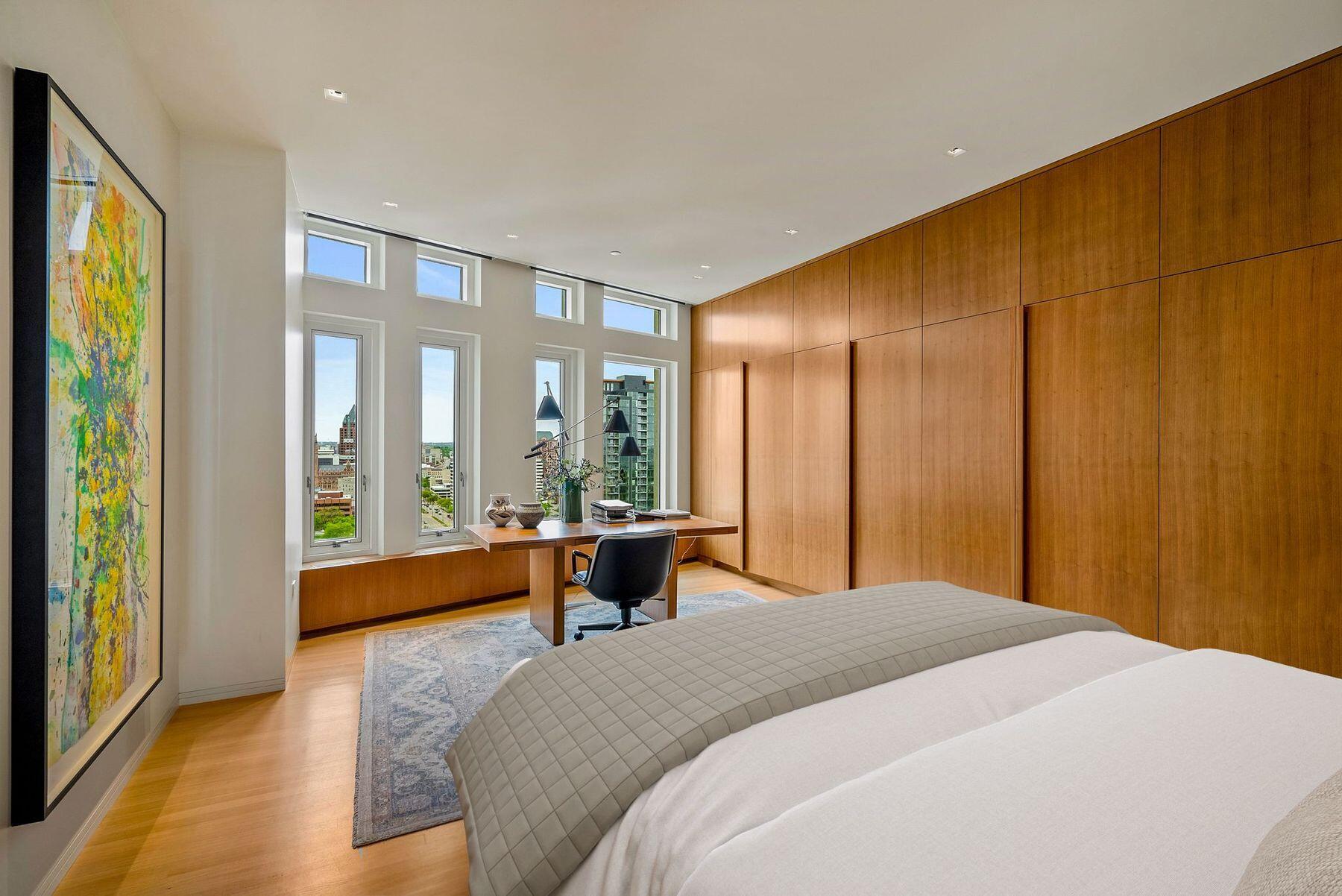 825 North Prospect Avenue, Unit 1801 Milwaukee, WI 53202 - Photo 19 of 31 Second Bedroom