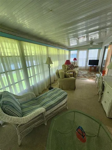 a view of gym equipment in a room