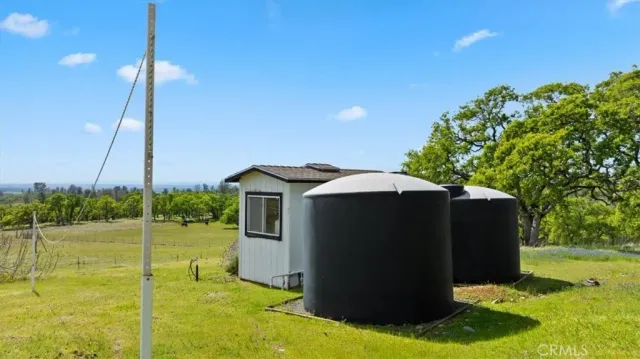 a view of an ocean and a mountain