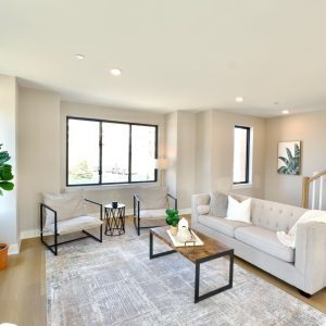 160 Pointe Drive Drive, Unit 160 Northbrook, IL 60062 - Photo 4 of 8 a living room with furniture and a large window