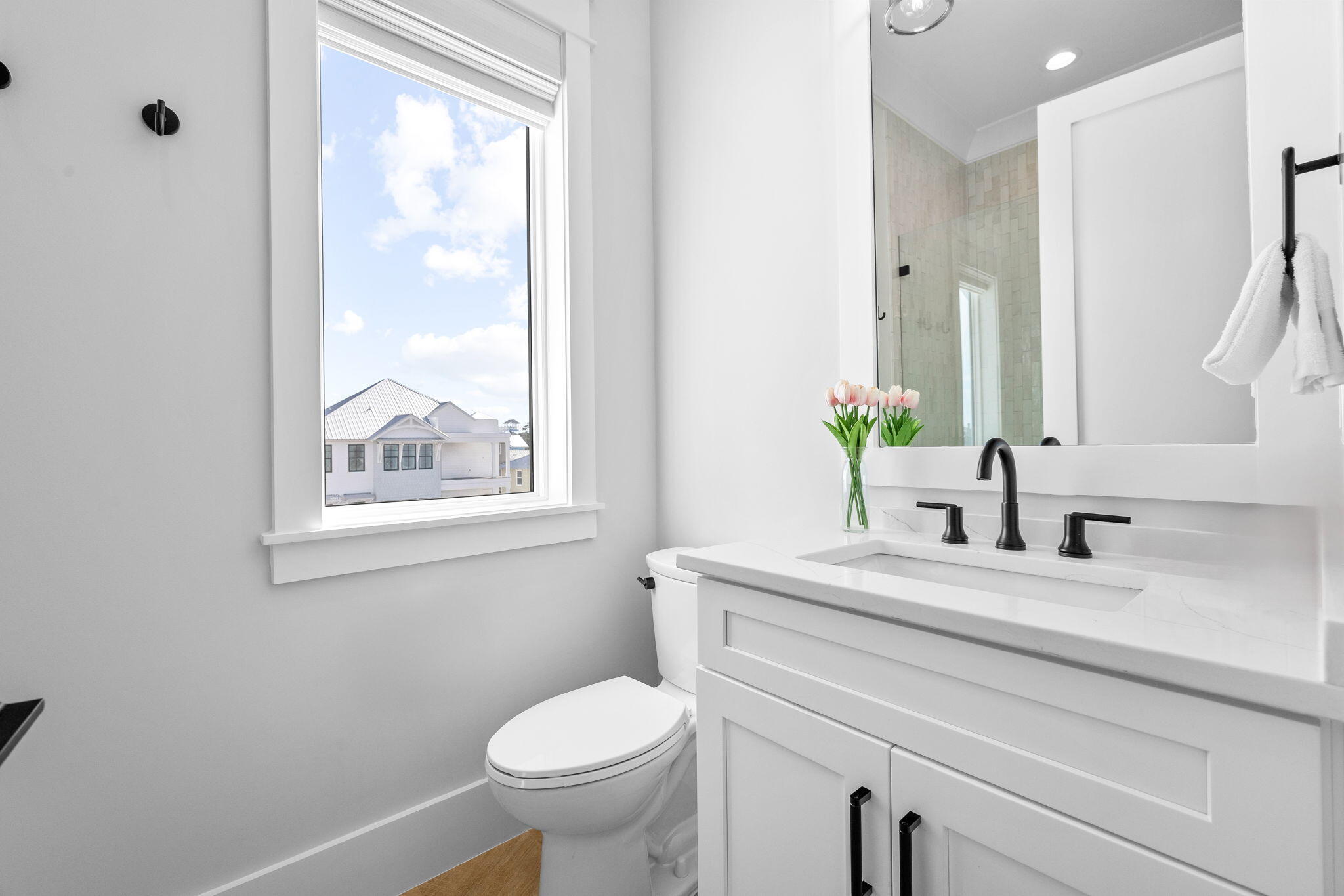 54 Marthas Lane Santa Rosa Beach, FL 32459 - Photo 37 of 59 a bathroom with a sink and a toilet