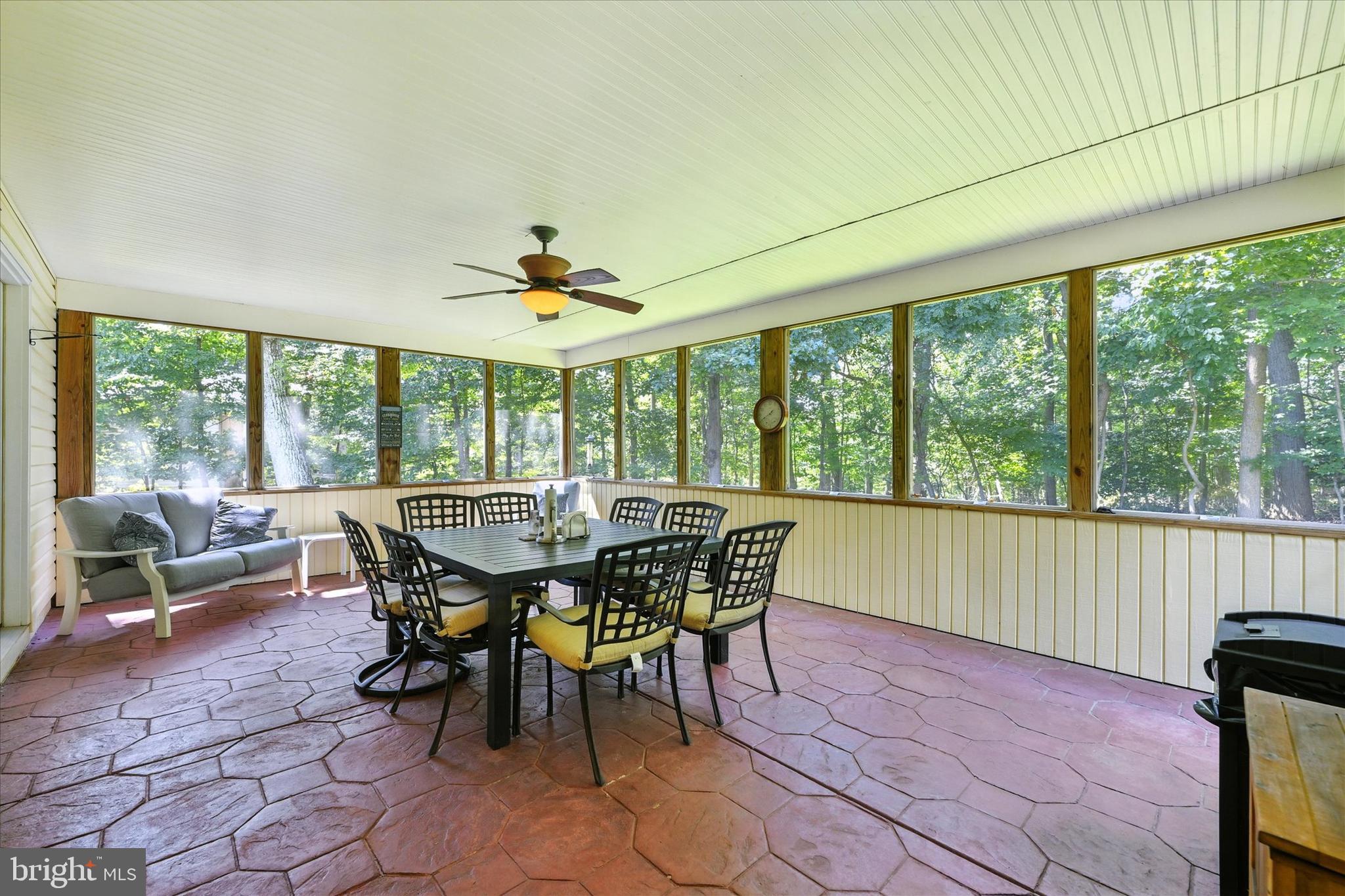 9108 Satyr Hill Road Baltimore, MD 21234 - Photo 24 of 71 Screened porch off of the Great Room & Kitchen