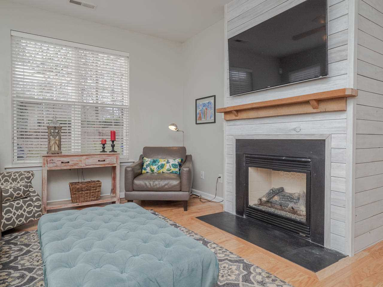 12821 Tee Time Way Raleigh, NC 27614 - Photo 10 of 22 Shiplap Gas Fireplace