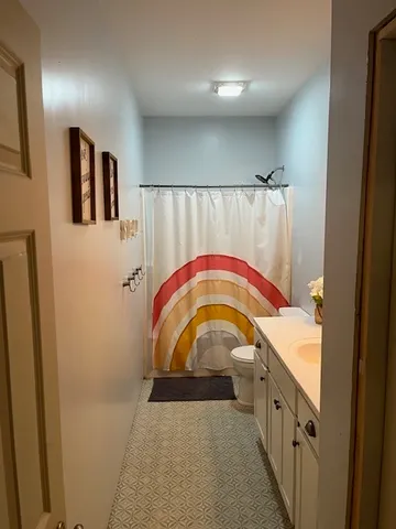 a view of front door