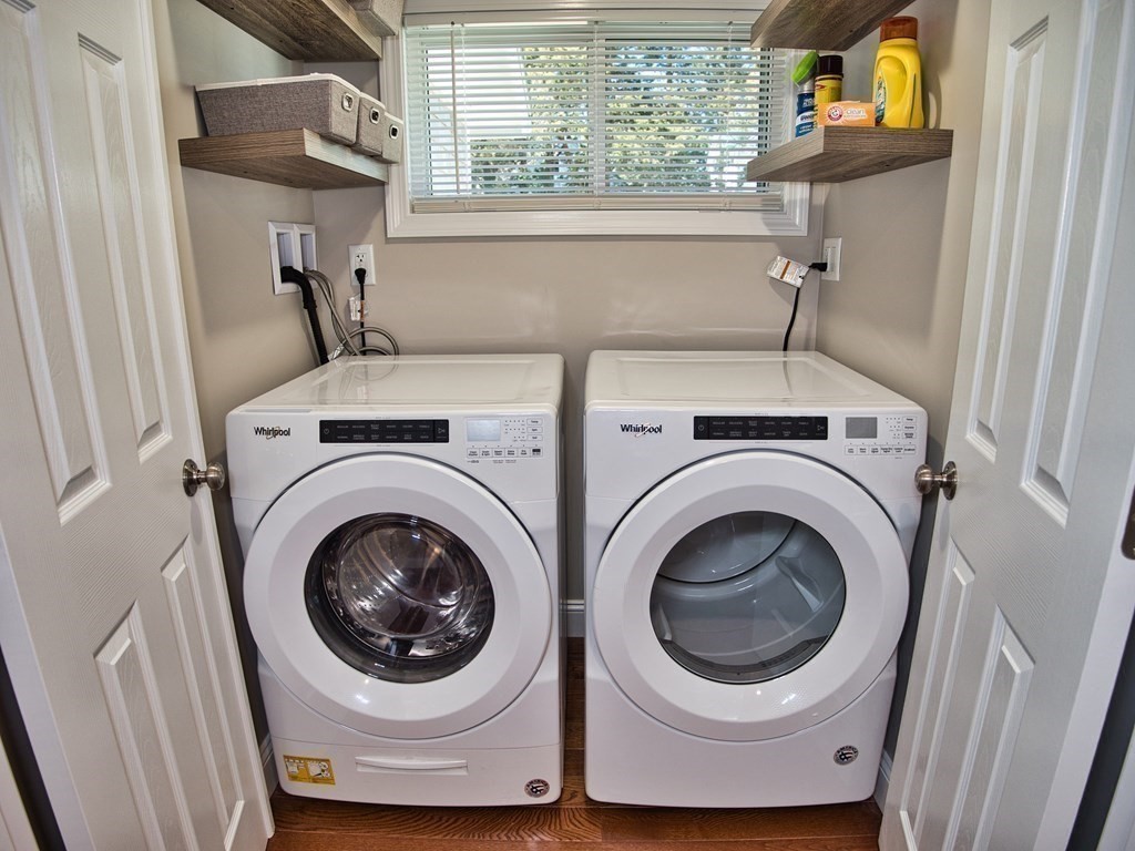 3 East Shore Road Westport, MA 02791 - Photo 21 of 21 a utility room with dryer and washer
