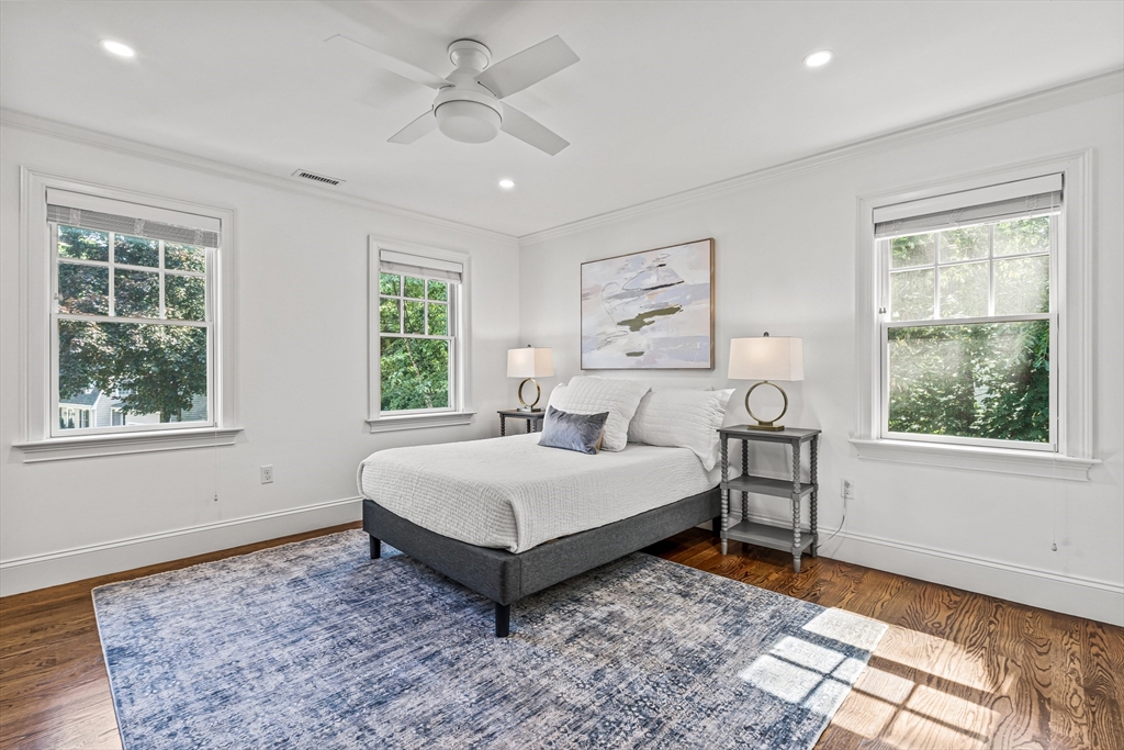 46 Pilgrim Road Wellesley, MA 02481 - Photo 16 of 35 a spacious bedroom with a bed and a window