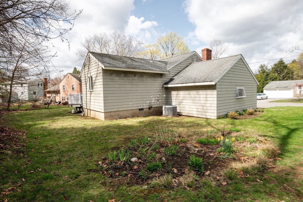 6 Janice Lane Stoneham, MA 02180 - Photo 31 of 35 a view of a backyard of the house