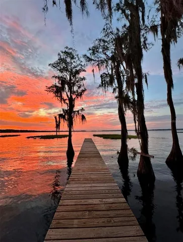 a view of outdoor space with lake view