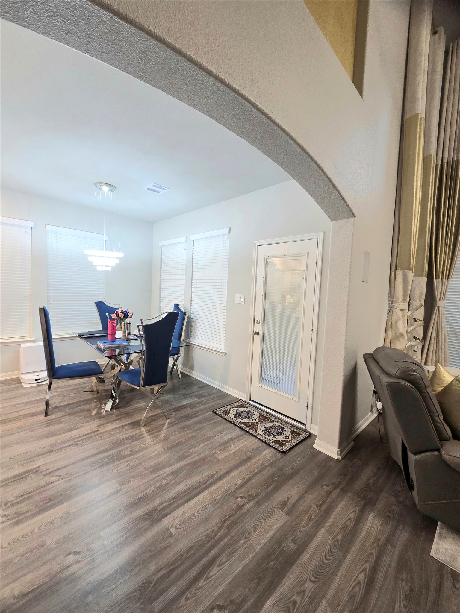 2375 Diamond D Lane Beaumont, TX 77713 - Photo 25 of 43 a living room with furniture and a hard wood floor