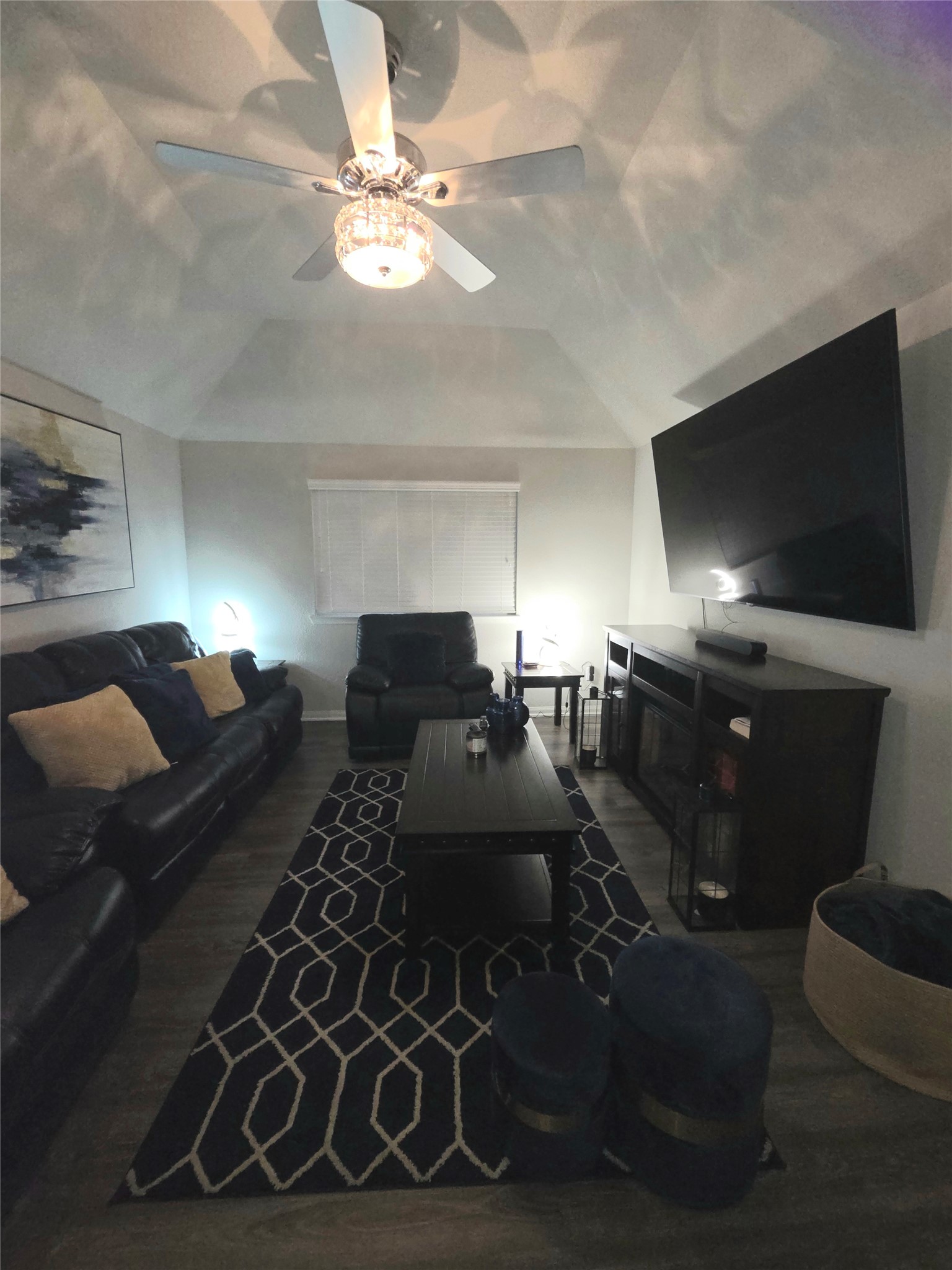 2375 Diamond D Lane Beaumont, TX 77713 - Photo 42 of 43 a living room with furniture and a flat screen tv