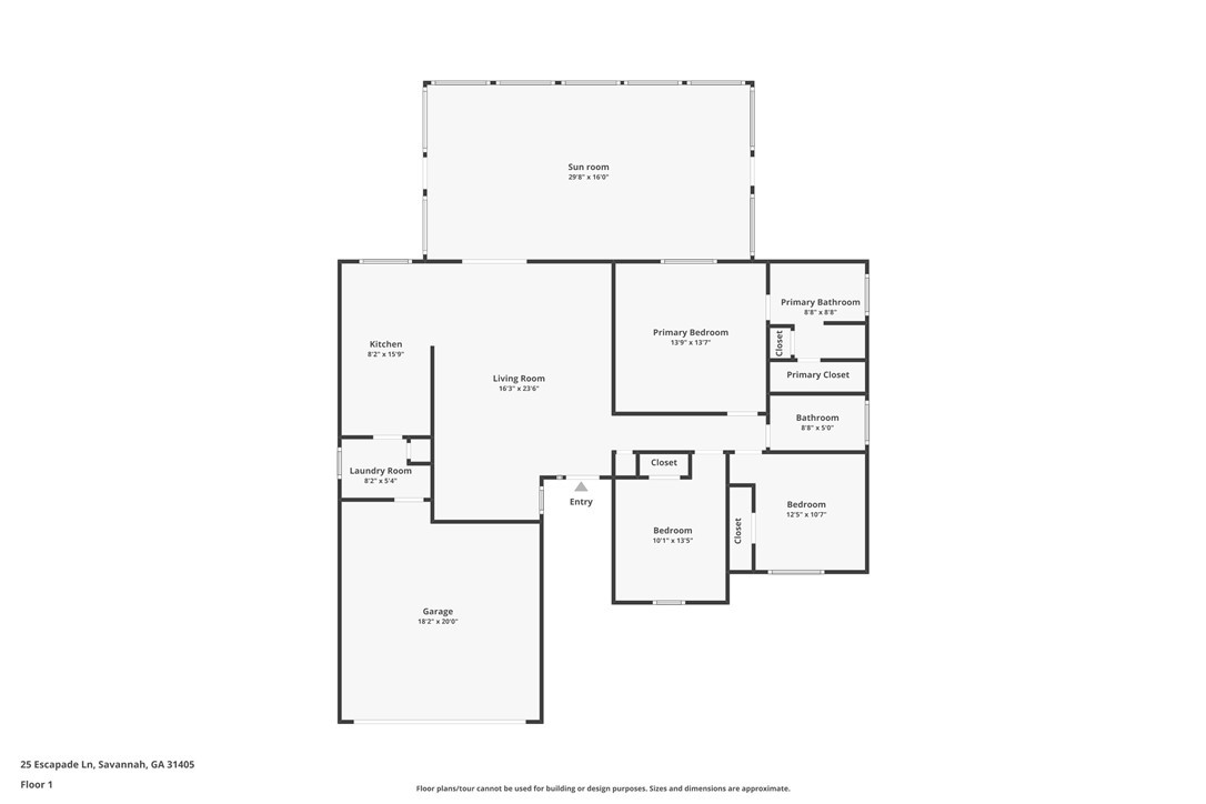 25 Escapade Lane Savannah, GA 31405 - Photo 31 of 31 Floor Plan