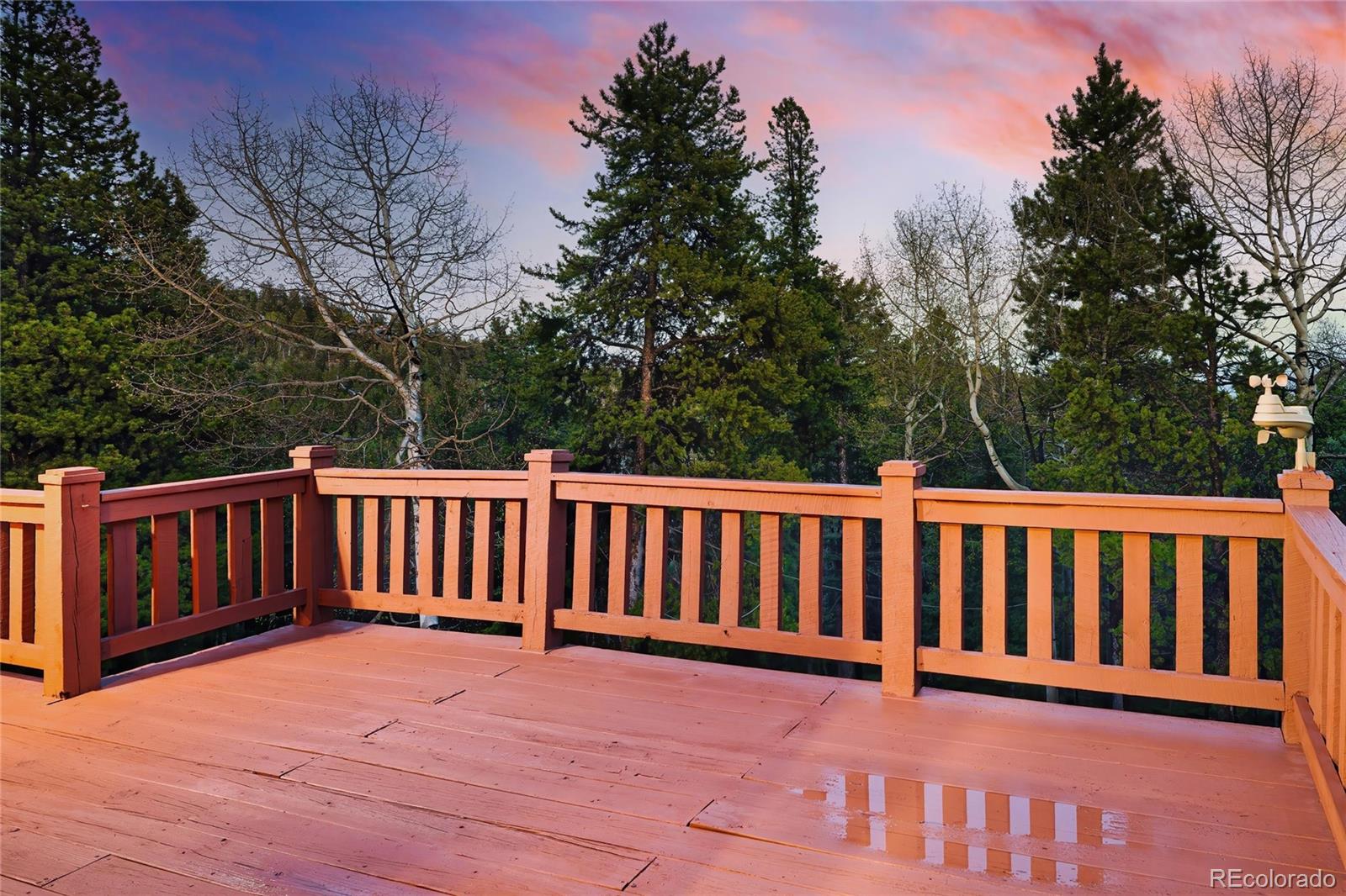 11163 Conifer Mountain Road Conifer, CO 80433 - Photo 34 of 46 a view of a backyard