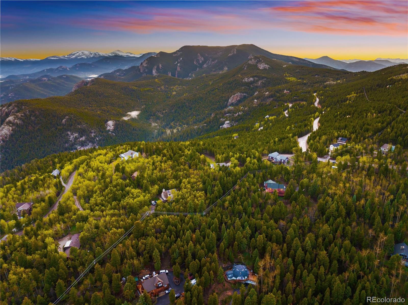 11163 Conifer Mountain Road Conifer, CO 80433 - Photo 43 of 46 a view of mountains and valleys