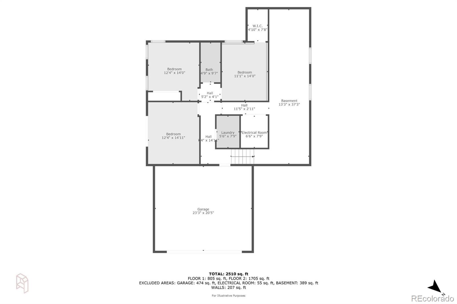 11163 Conifer Mountain Road Conifer, CO 80433 - Photo 46 of 46 a picture of floor plan