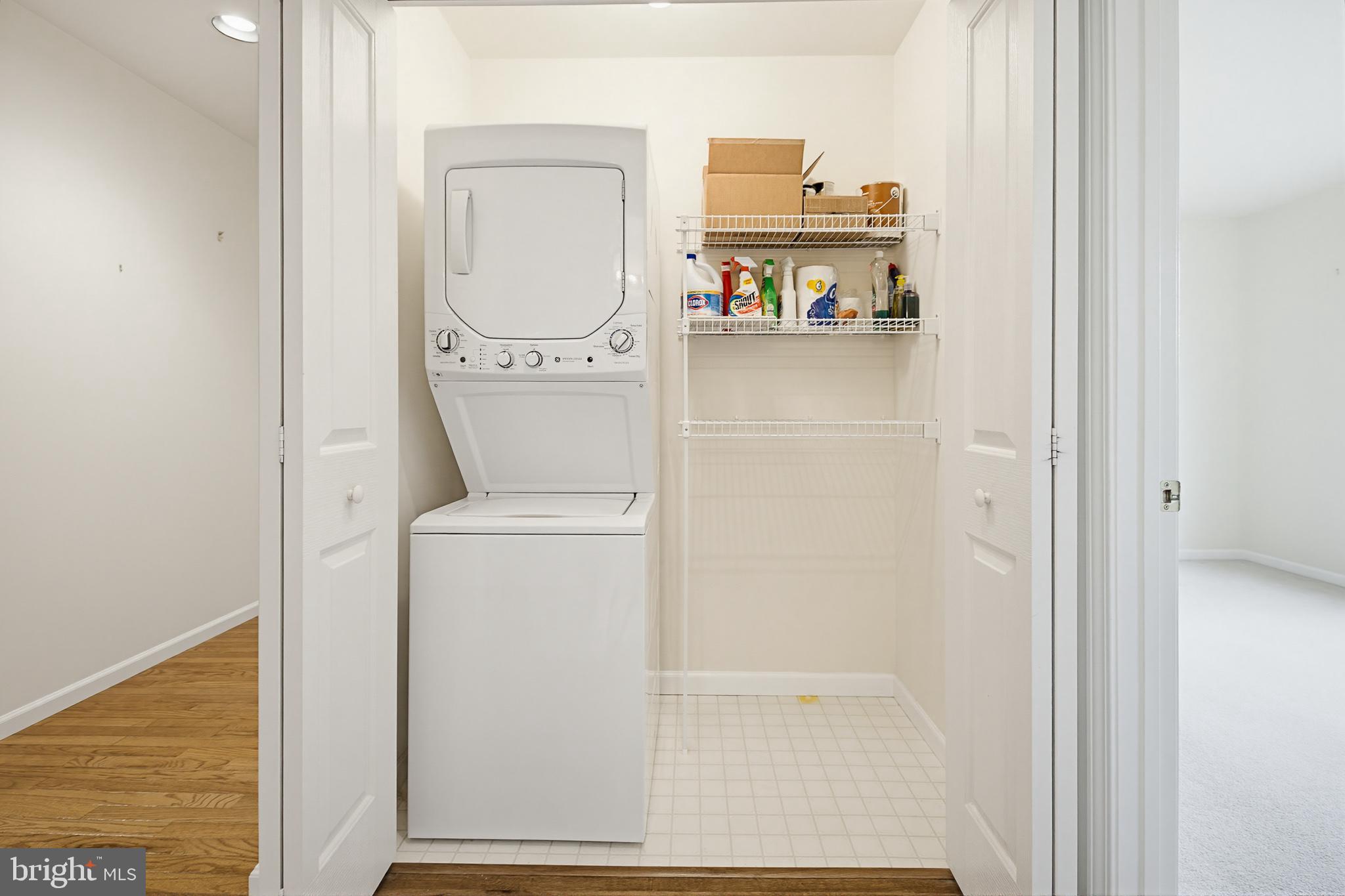 1037 Kent Garden Lititz, PA 17543 - Photo 30 of 31 a view of storage and utility room with washer and dryer