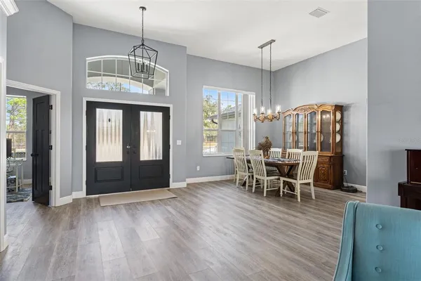 a room with storage and utility