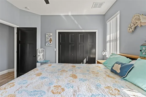 a view of roof deck with patio