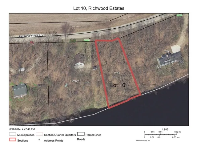$42,500 | Lot 10 Richwood Estates Lane, Blue River, WI 53518