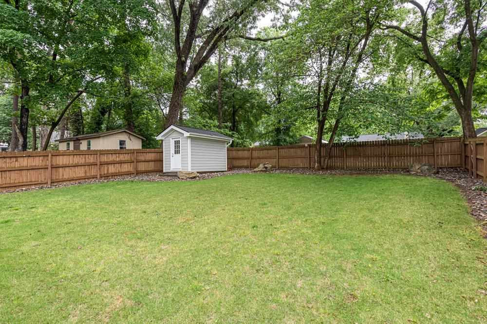 714 Edmund Street Raleigh, NC 27604 - Photo 28 of 30 Adorable storage shed in backyard.