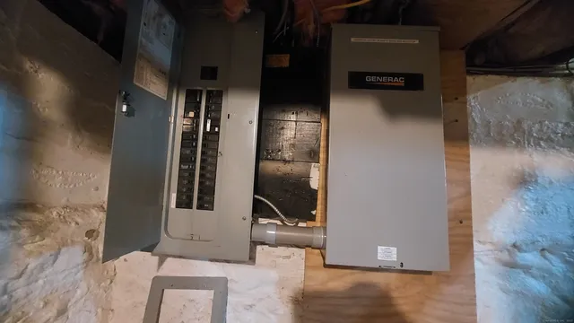 a view of an outdoor space and a bathroom